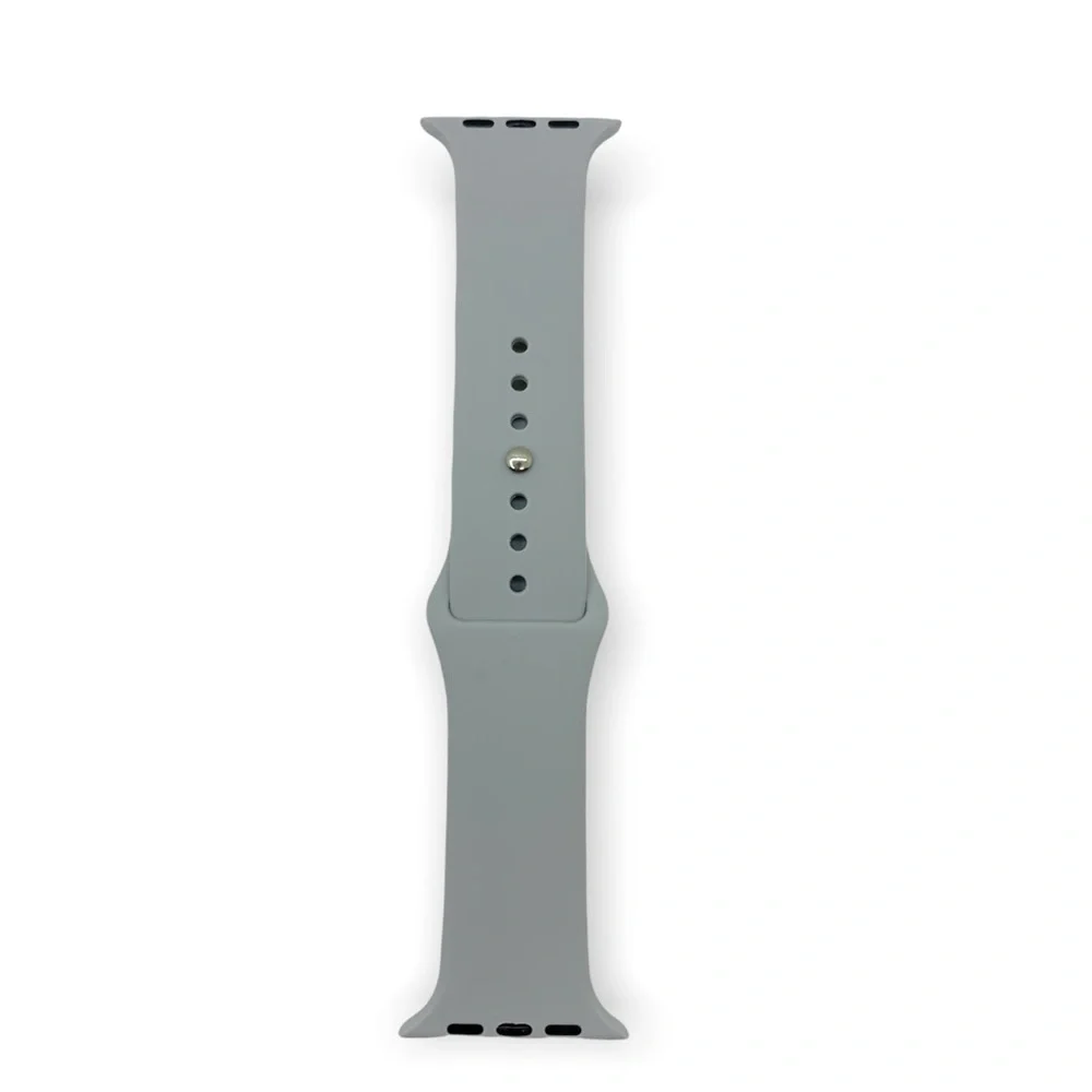 NWOT Apple Watch silicone Gray band 42/44 MM